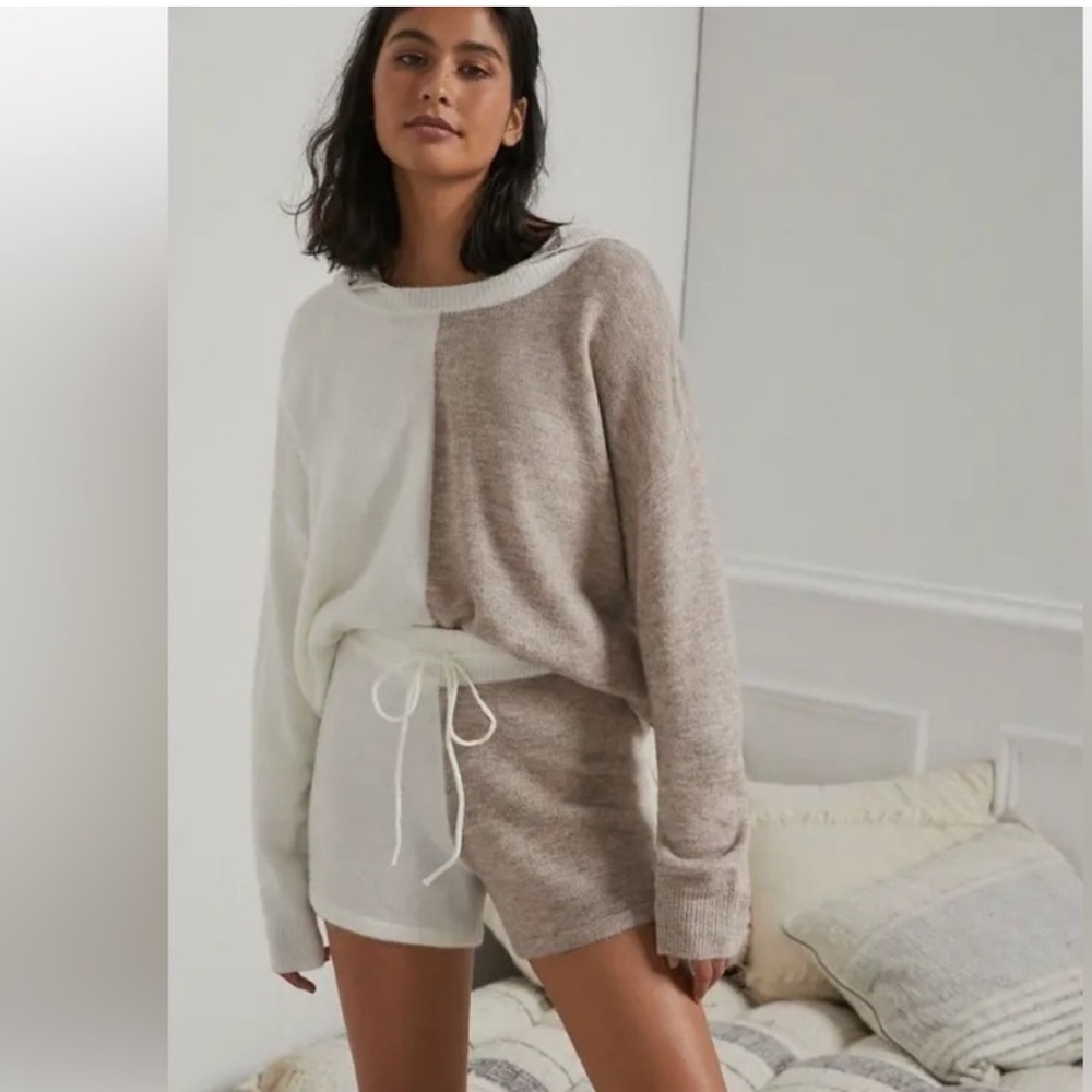 Anthropologie Saturday Sunday Colorblock Lounge Shorts